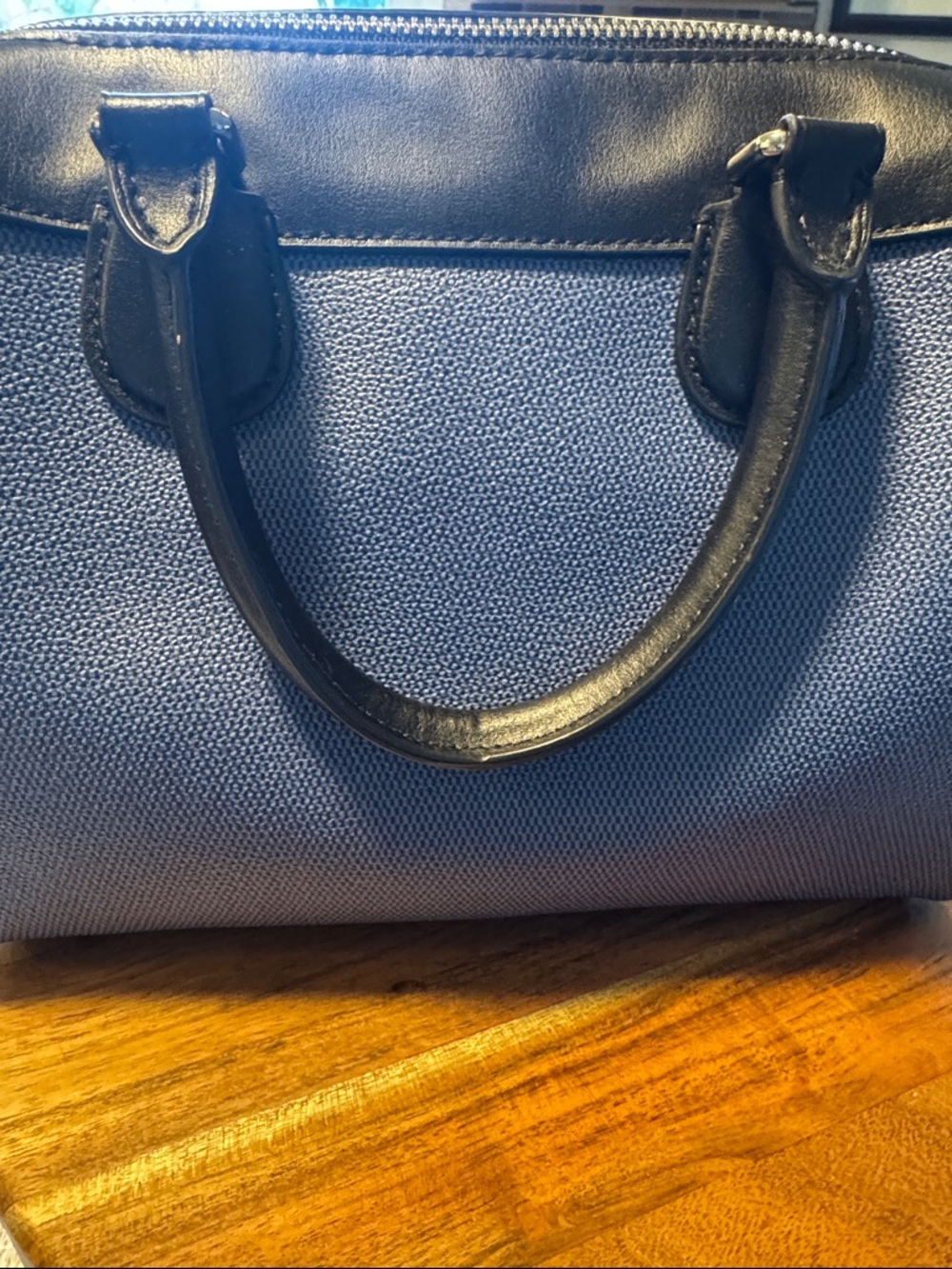 COACH Bennett Tea Rose floral satchel with wallet - Picture 4 of 10